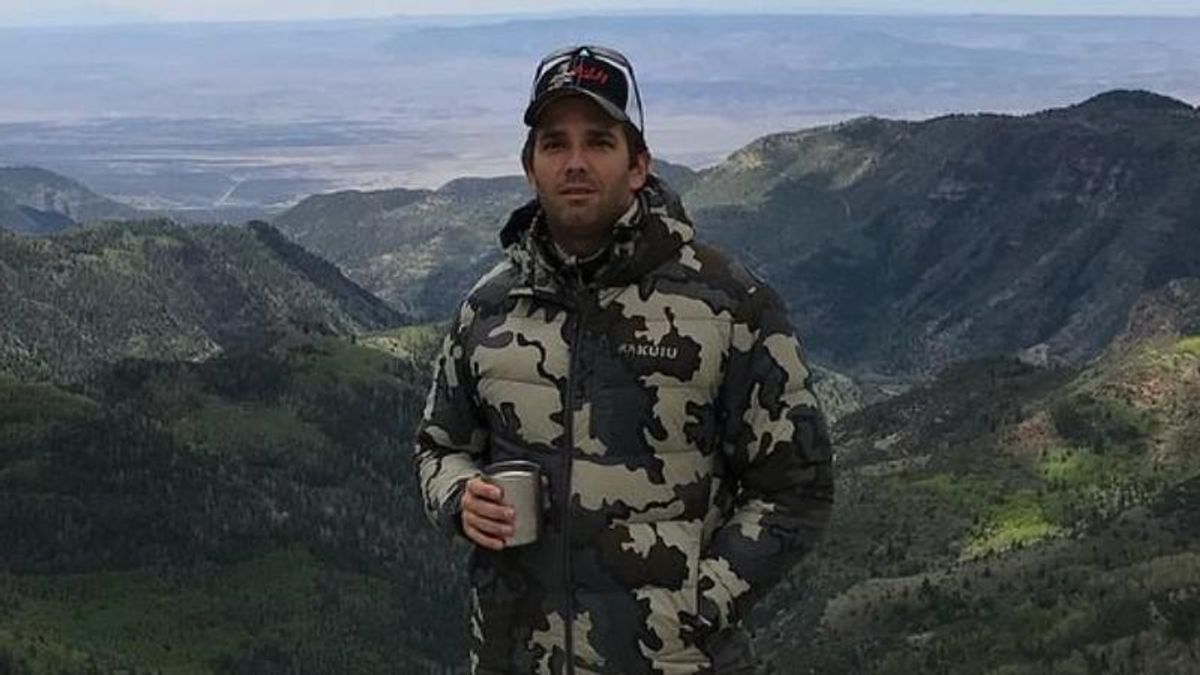 Trump, Jr. winds up in felony poaching scandal in Utah after killing a bear baited with pastries: report