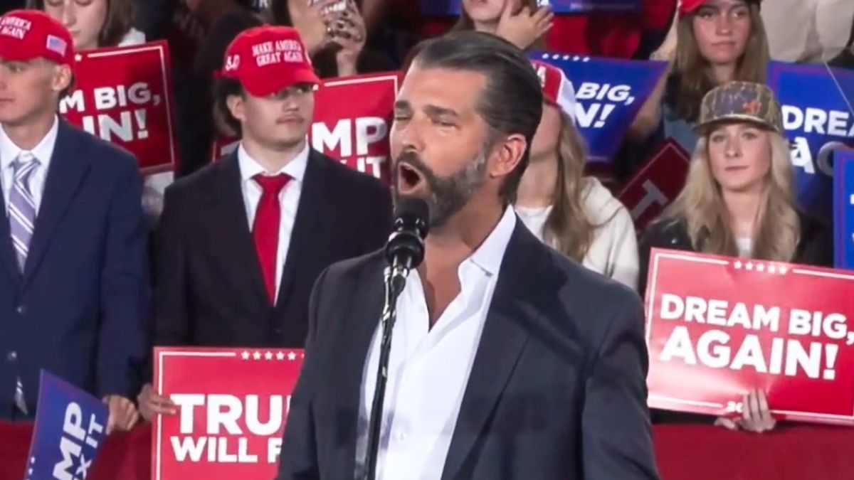 Don Jr. claims Dems will use 'magical truck filled with ballots' to cheat against Trump