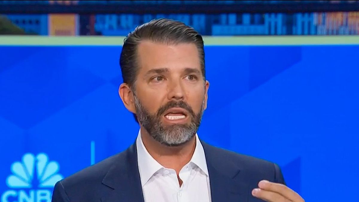 'Influence peddling': CNBC hosts hammer Don Jr. on Trump family crypto schemes