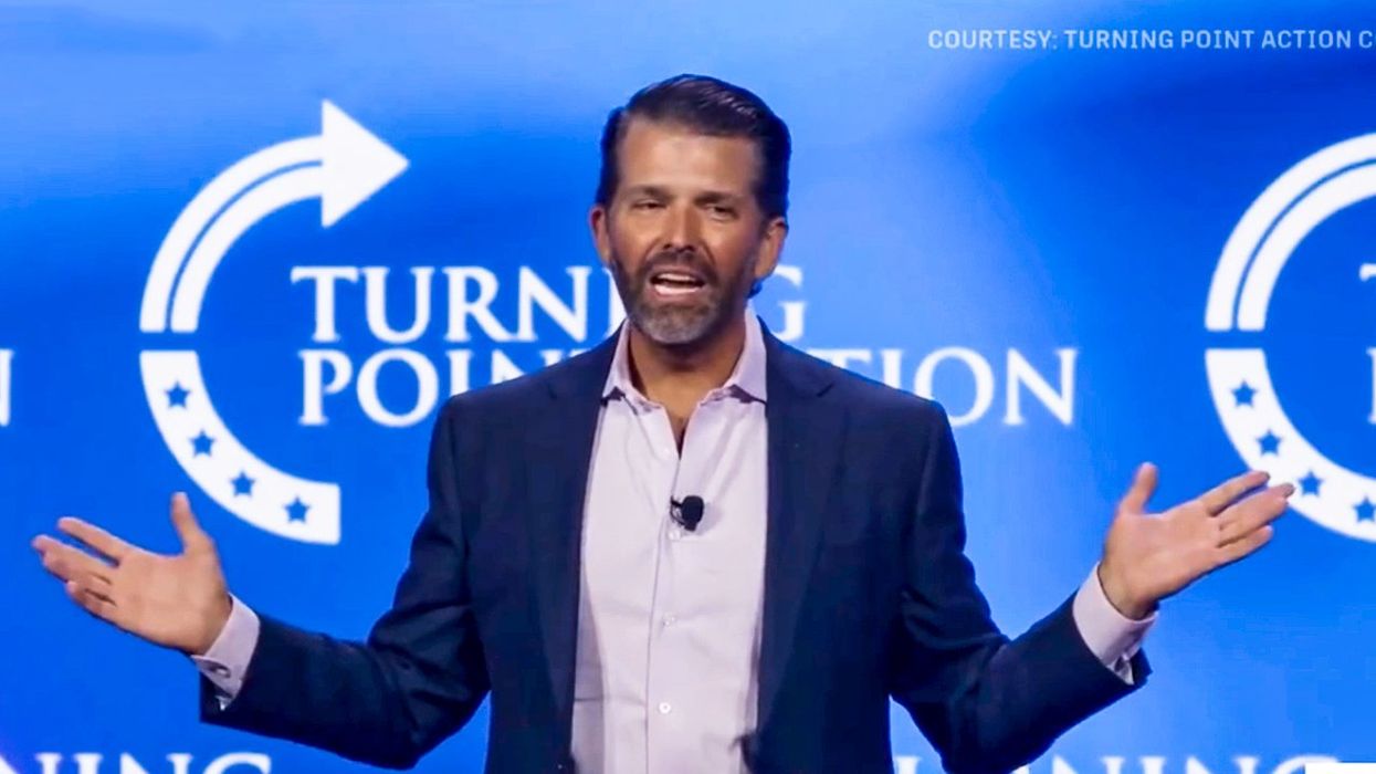 Trump's son tweets graphic video of corpse from Hamas' Israel attack