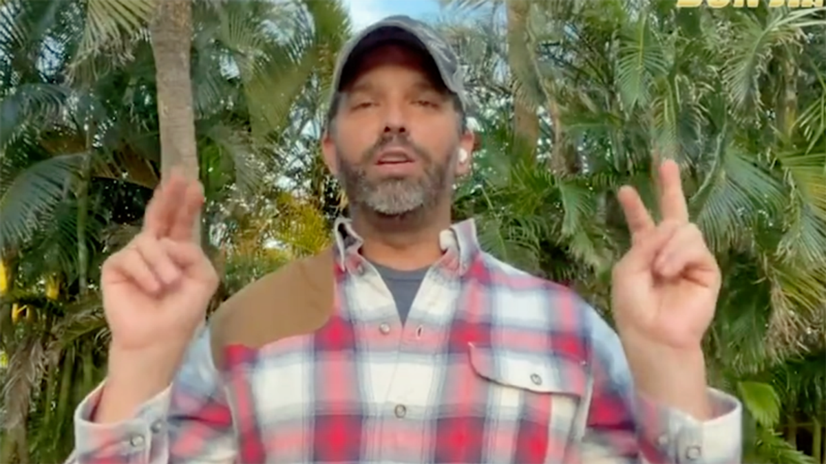 Donald Trump Jr is outraged someone found out on Twitter they were fired: 'This is insanity, guys'