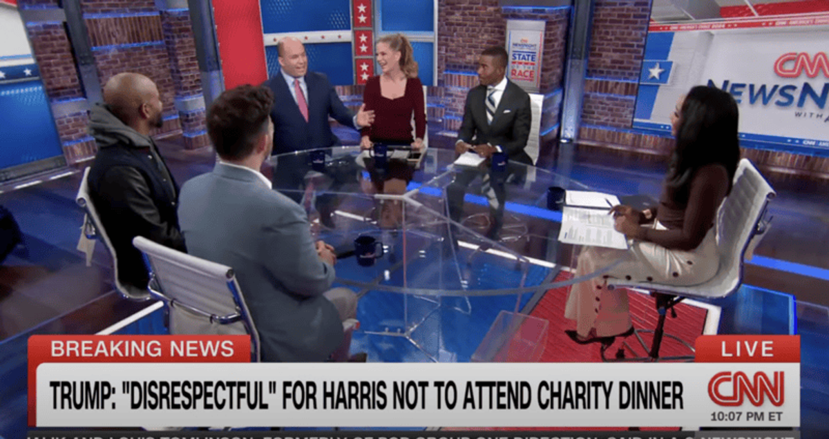 'He was funny!' Media analyst says Trump took advantage of absent Harris at comedy dinner