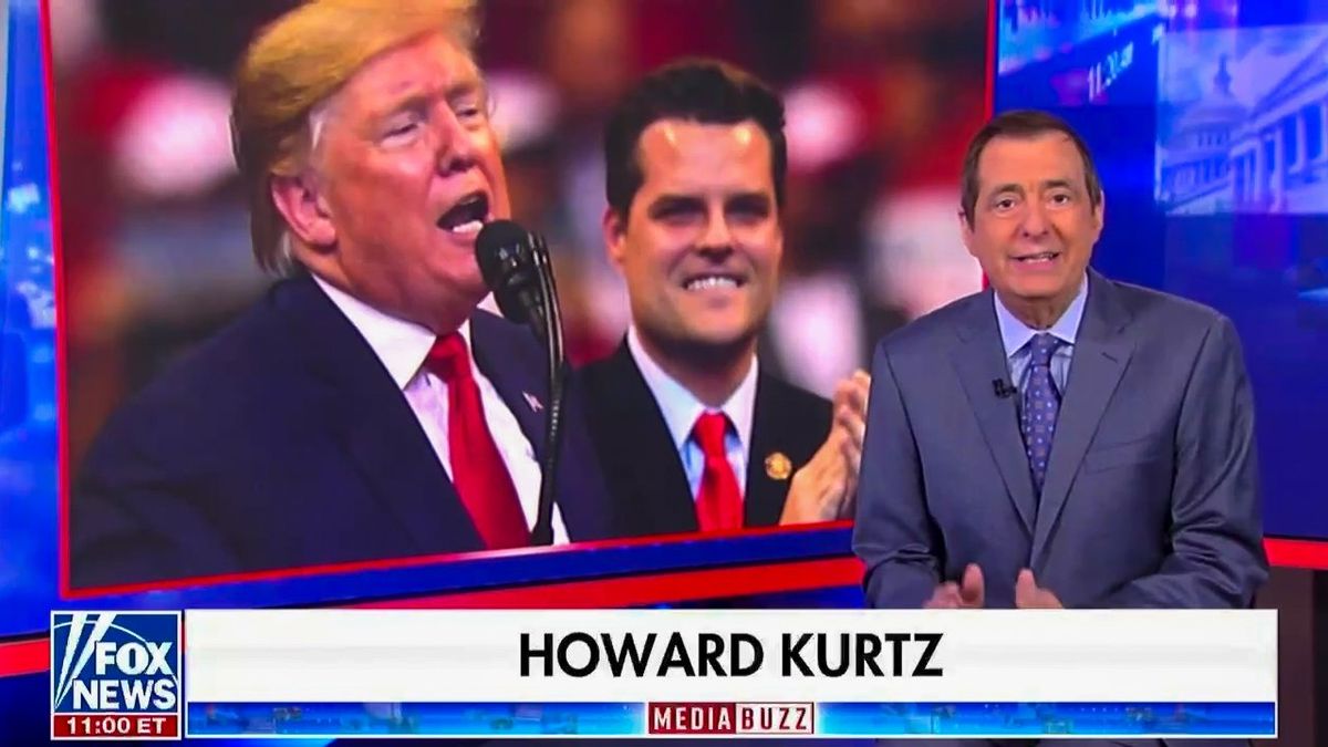 'Devastating': Fox News host goes after Matt Gaetz for 'statutory rape'