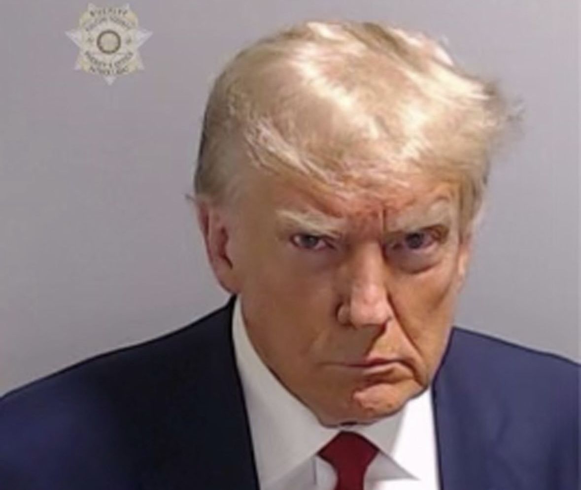 'Emperor has no clothes': Trump mugshot explodes across the internet