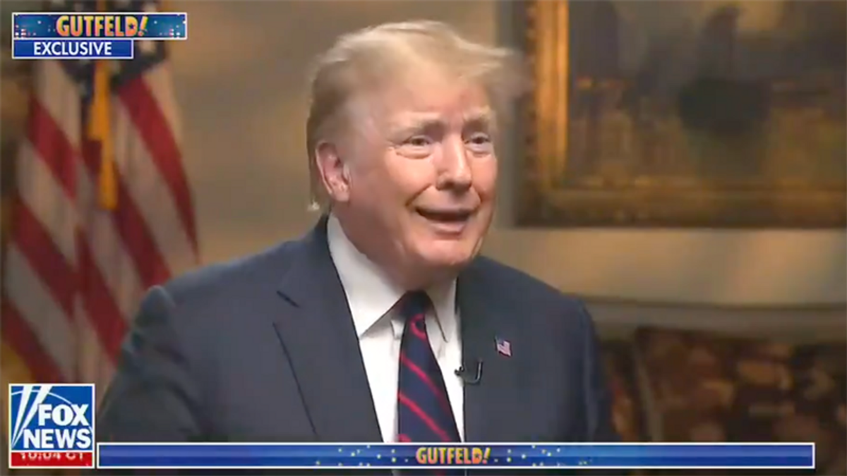 WATCH: Fox News' exclusive interview with Donald Trump marred by laughter