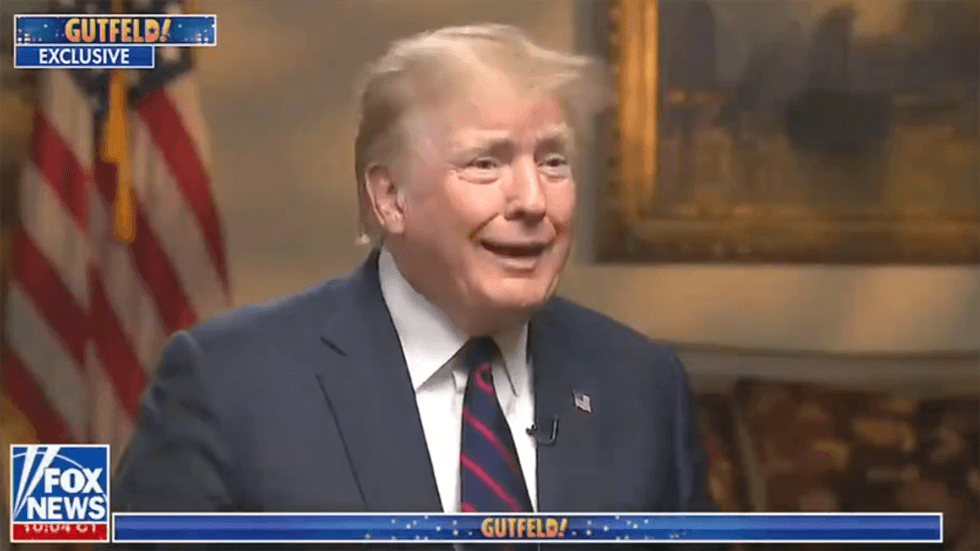 WATCH: Fox News' exclusive interview with Donald Trump marred by laughter