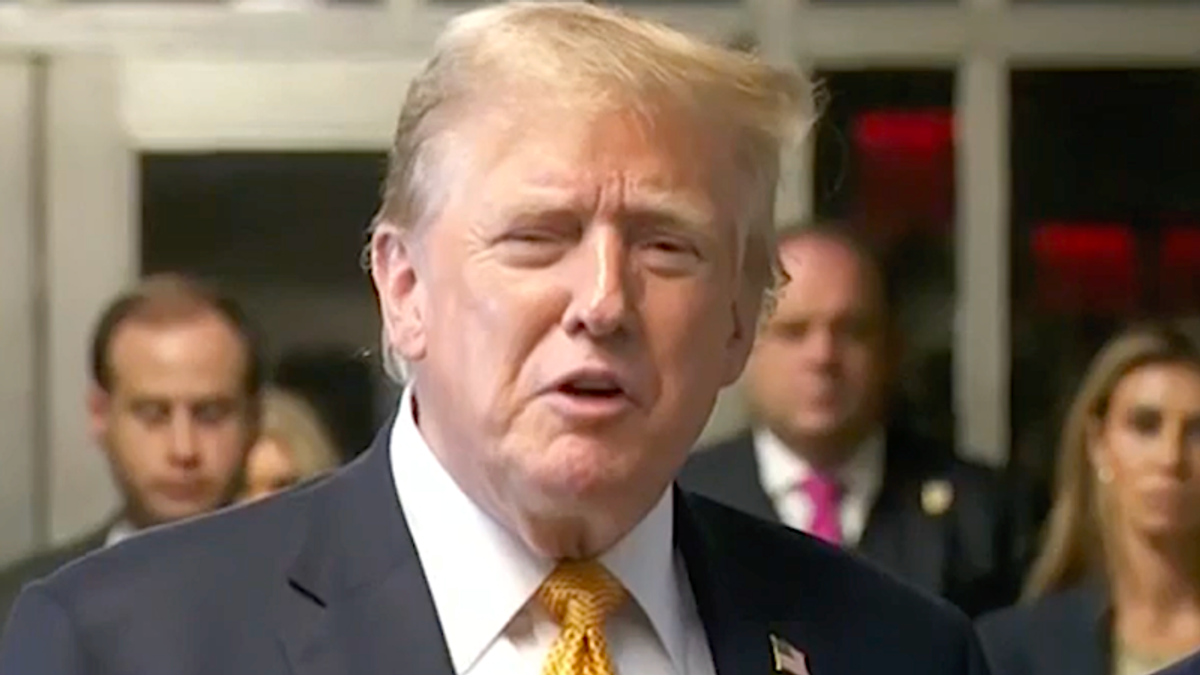 'We've heard this before': MSNBC host quickly cuts away from latest Trump courthouse rant
