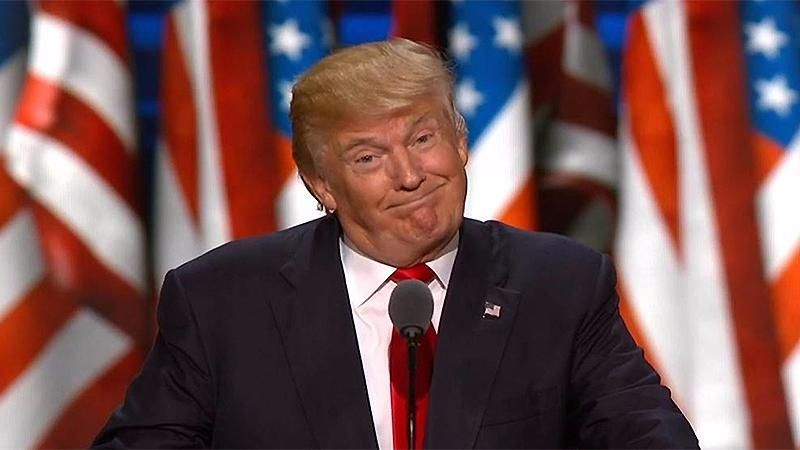 trump shrug