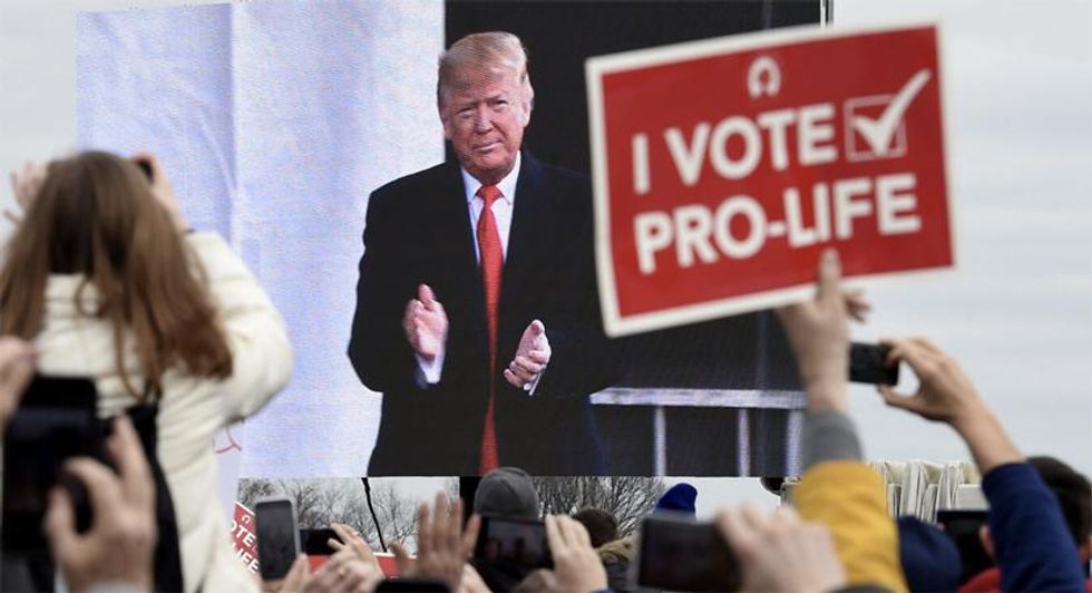 It should be no surprise 'the most pro-life' Trump is waffling on abortion