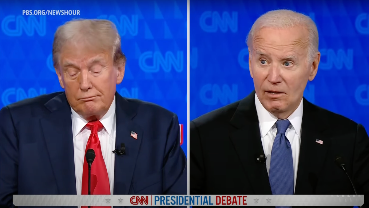'Looooool': Social media pounces on Trump nodding as Biden insults him to his face