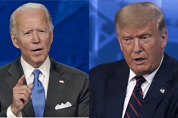 'Newsflash': CNN fact checks Trump on claim he has 'never mocked Joe Biden's stutter'