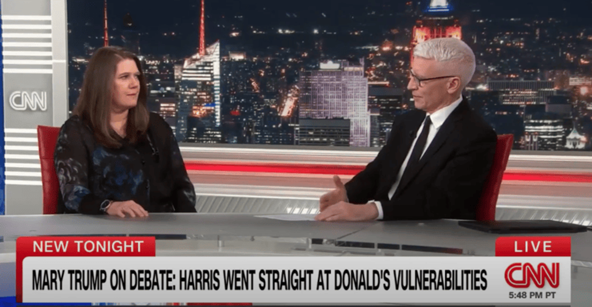 Mary Trump: Uncle 'unraveled' early at debate after Harris delivered 'narcissistic injury'