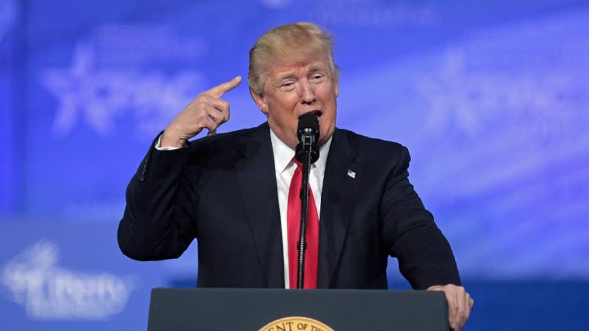 'This is nonsense': Fact checker burns through multiple Trump 'made up stories'