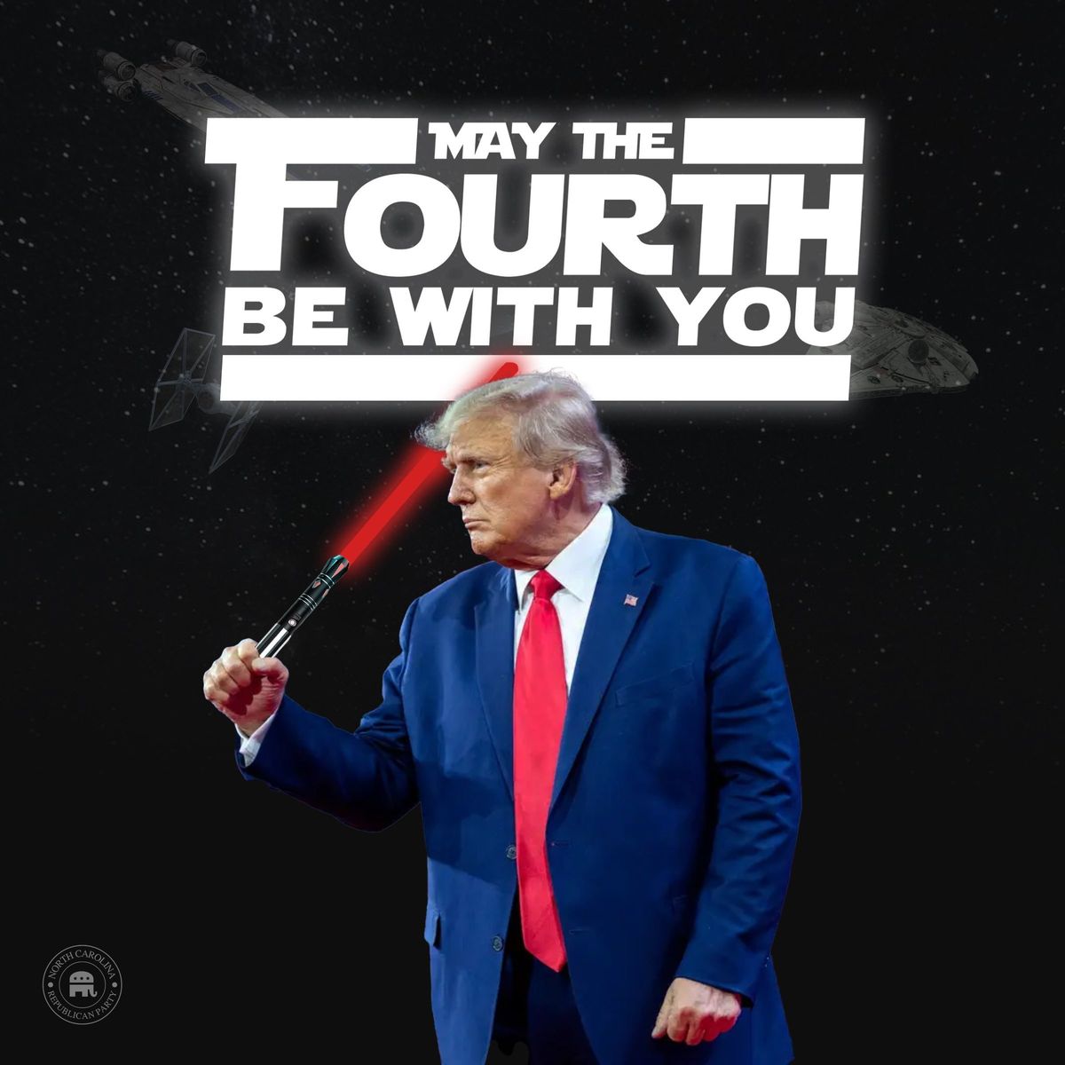 'Didn't watch the movie?' GOP accidentally casts Trump as villain in 'May the Fourth' post