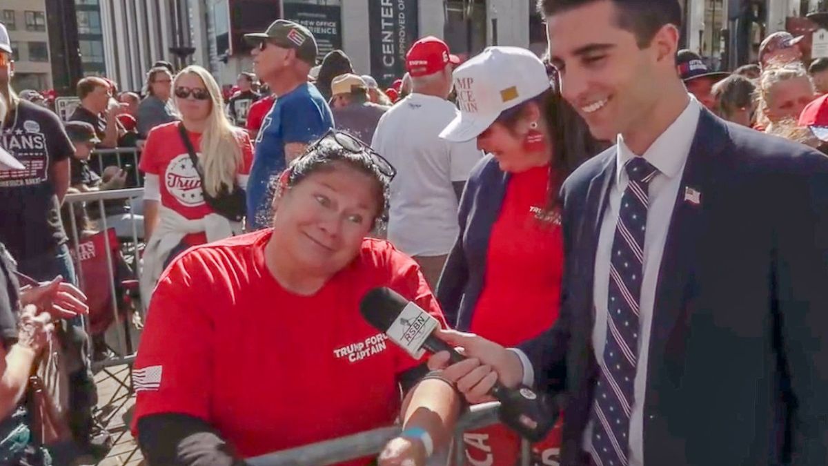'I hope Social Security's around': Trump rallygoer expresses fear of Project 2025
