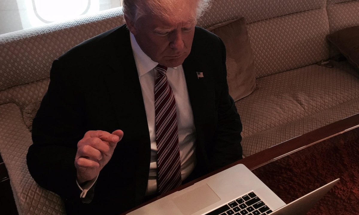 'Pathetic loser': Trump spends his Christmas posting over 100 times to social media