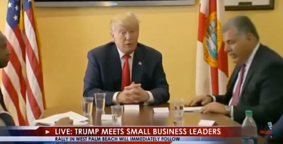 WATCH: Trump campaign abruptly kills livestream after reporter asks about sex assault claims