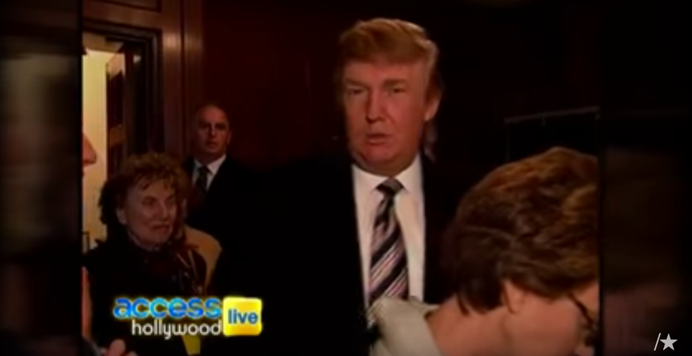 Newly revealed tape shows Trump on the hunt for a polling place in 2004