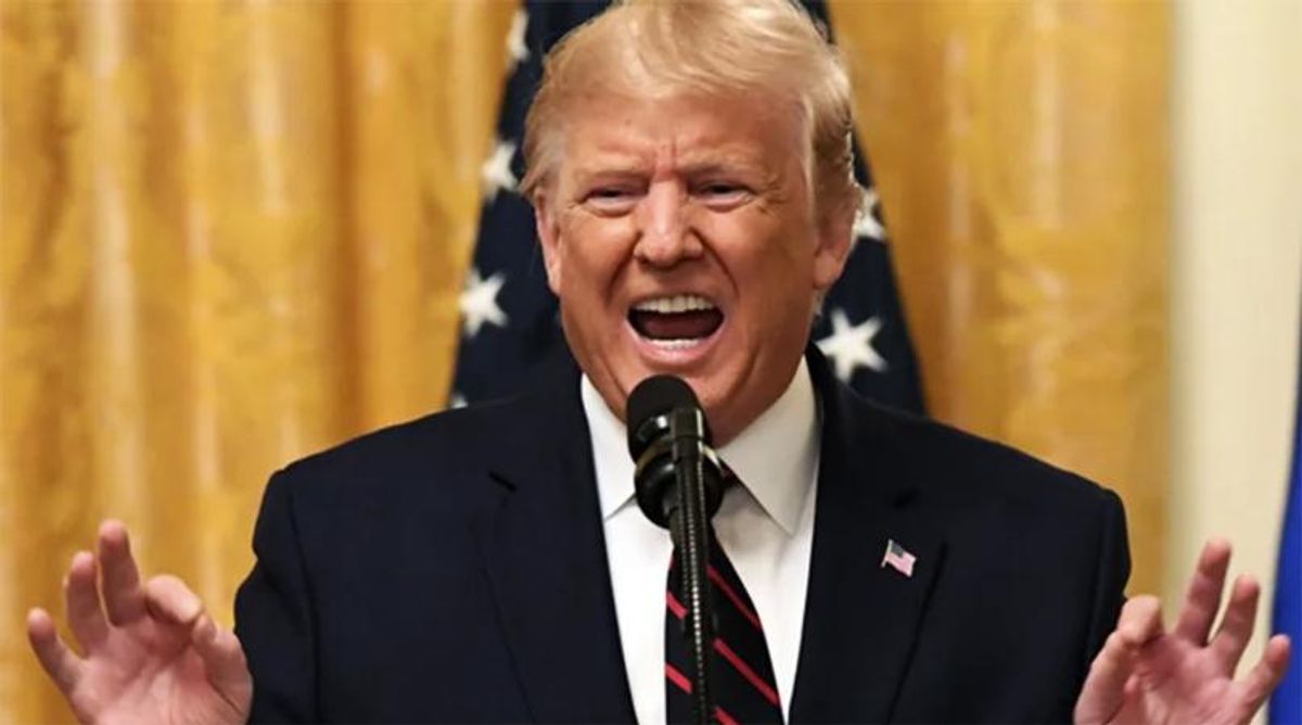 'Way past time for the straitjacket': Trump ridiculed for RNC fundraiser speech meltdown