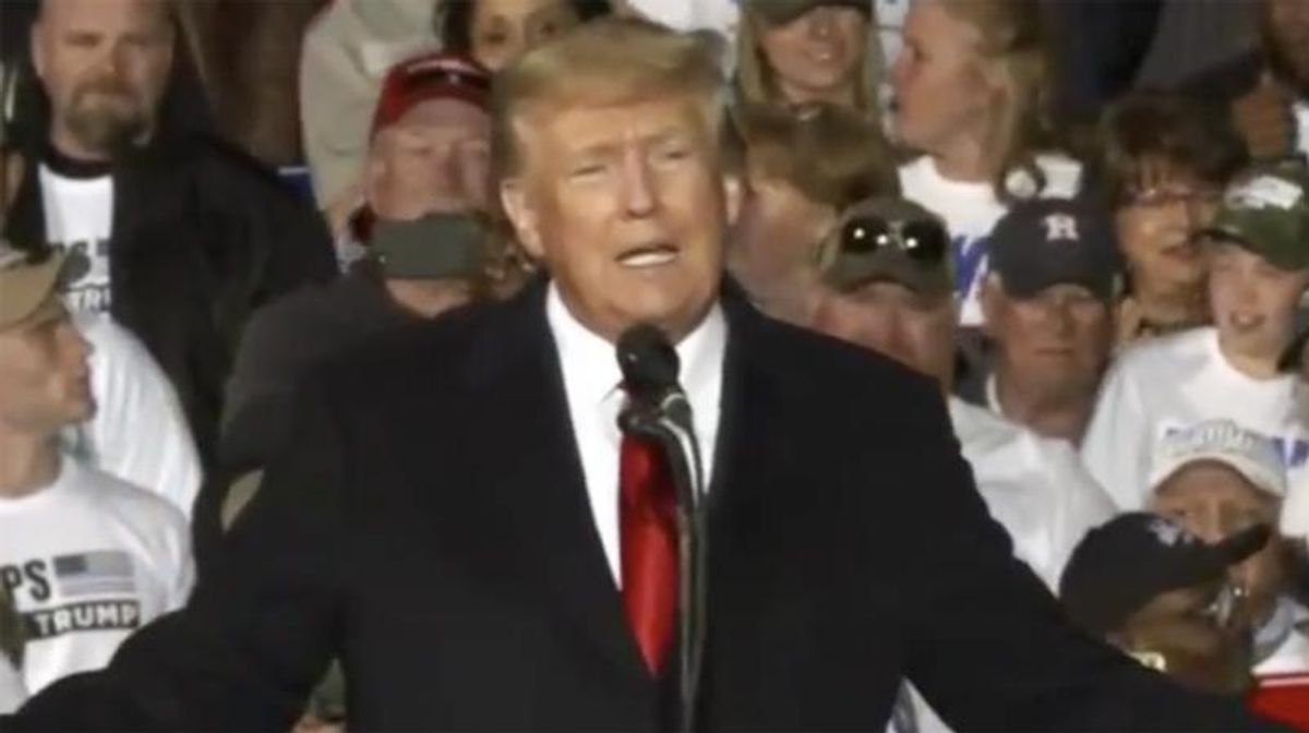 'Endless word salad': Trump critics pile on his 'desperately deranged' Texas rally speech