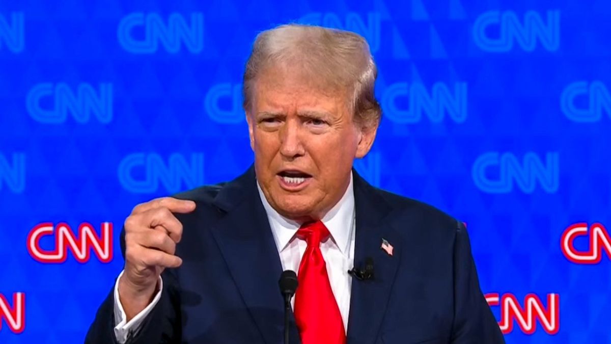 Trump makes wild boast at debate with Biden: 'I have the biggest heart on this stage'