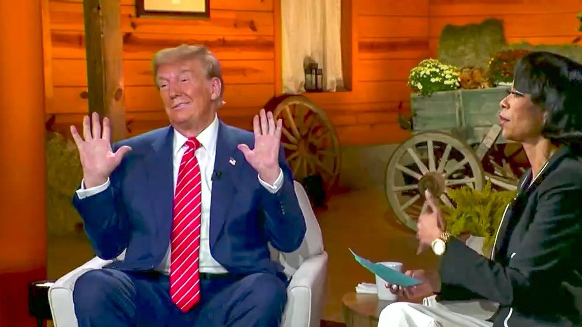 Trump claims he 'wasn't unhinged' while doubling down on threats to 'enemy from within'