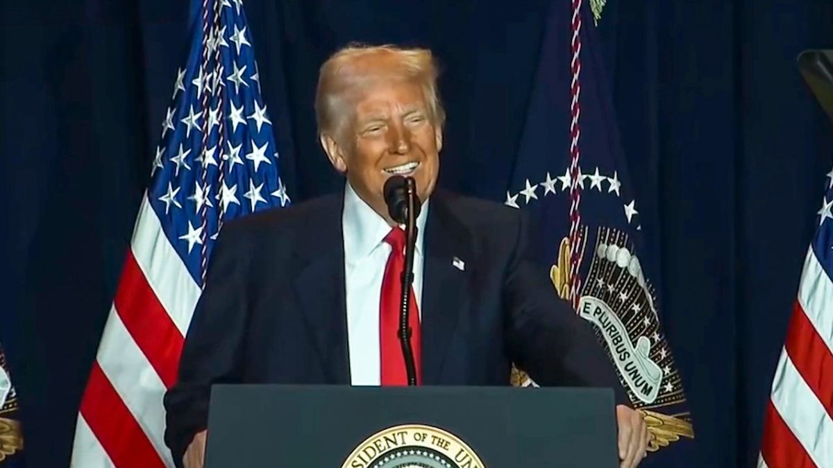 'They say I can't run again': Trump muses about his third term at prayer breakfast