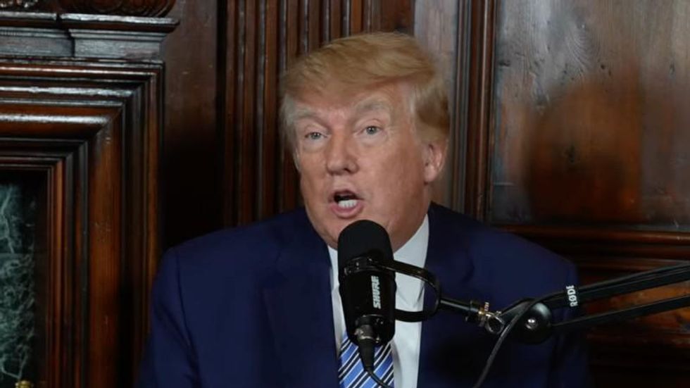 WATCH: Trump gets asked about Ukraine -- and he rants about windmills killing 'all the birds'