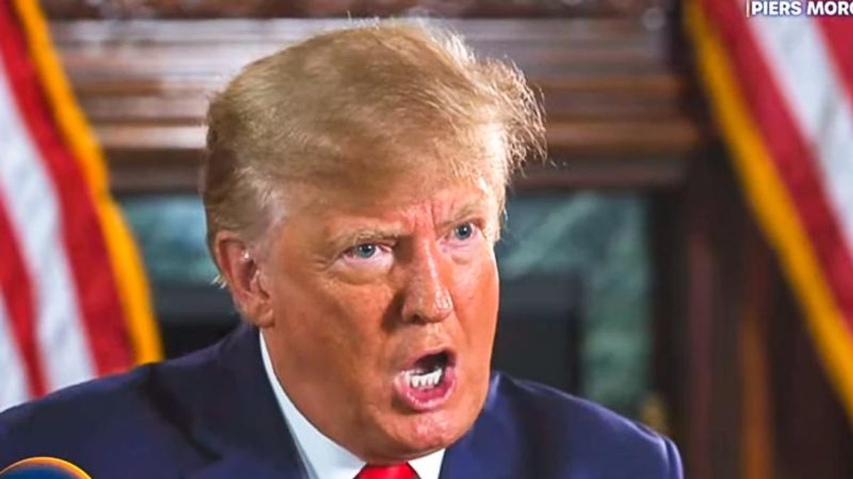 Trump refuses to define 'woman' to Piers Morgan: 'I'm not going to respond to the question'