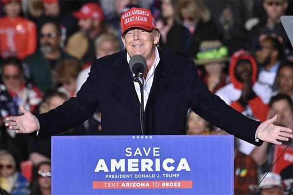 'I consider it a great badge of courage': Trump welcomes more indictments at Christian event