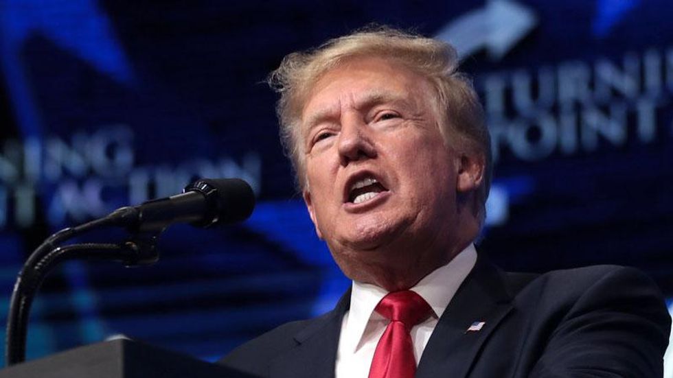 'Laughably delusional': Trump mocked for 'bonkers' superhero post teasing a huge announcement