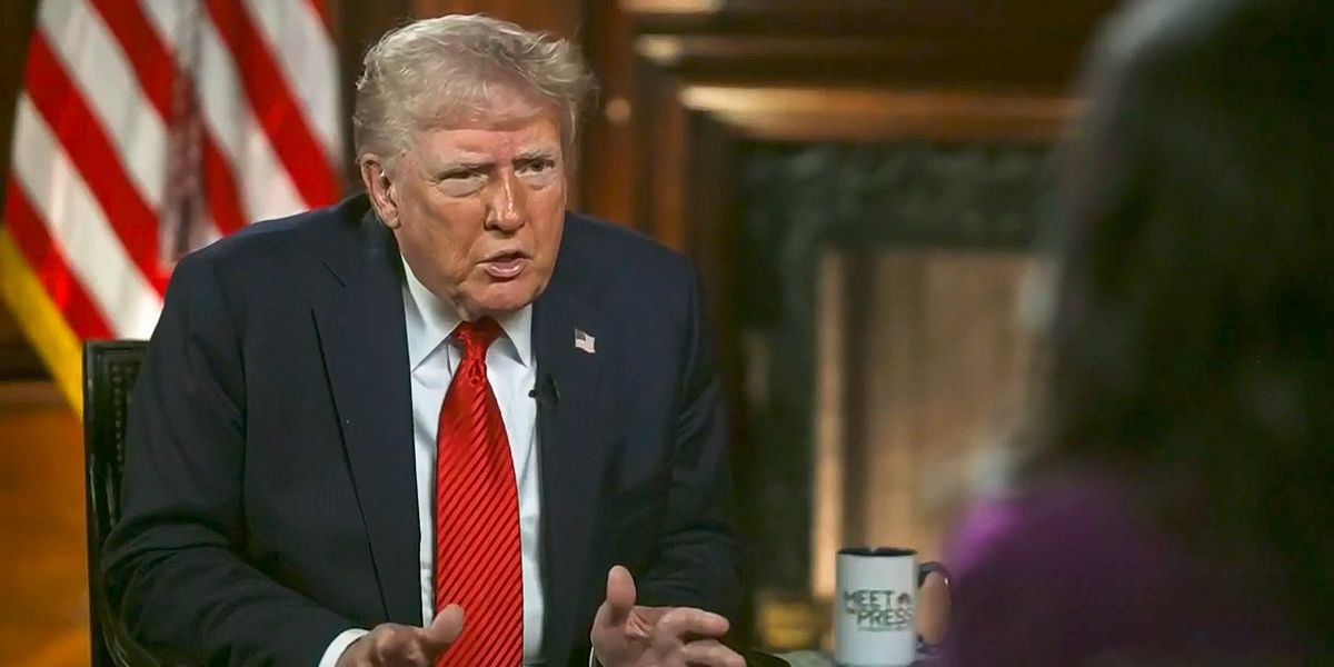 'Such a dishonest interview': Trump gripes as NBC host points out rising prices