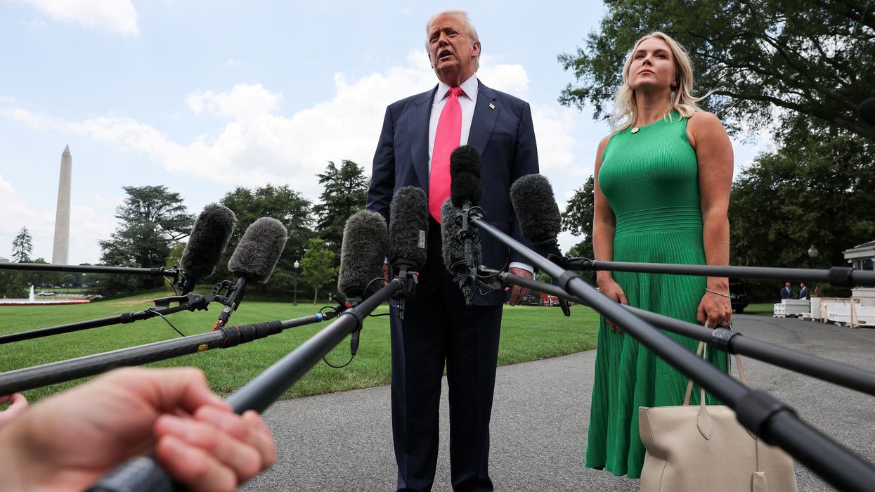 Trump assails 'absolutely crazy' Epstein 'scam' after his lawyers meet with Maxwell