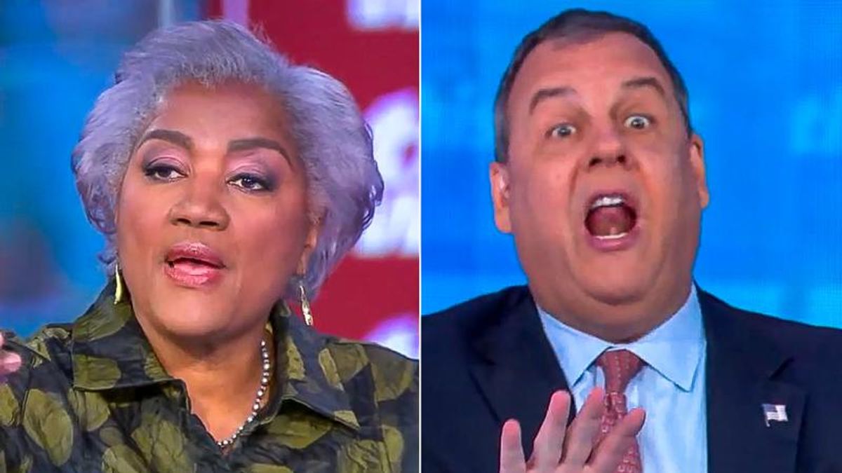 'Be a smart shopper': Donna Brazile smacks down Chris Christie after his wife pays $29 for toilet paper