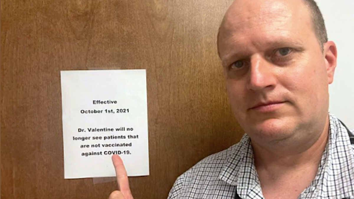 'No conspiracy theories, no excuses': Alabama physician tells patients to get vaccinated or find a new doctor