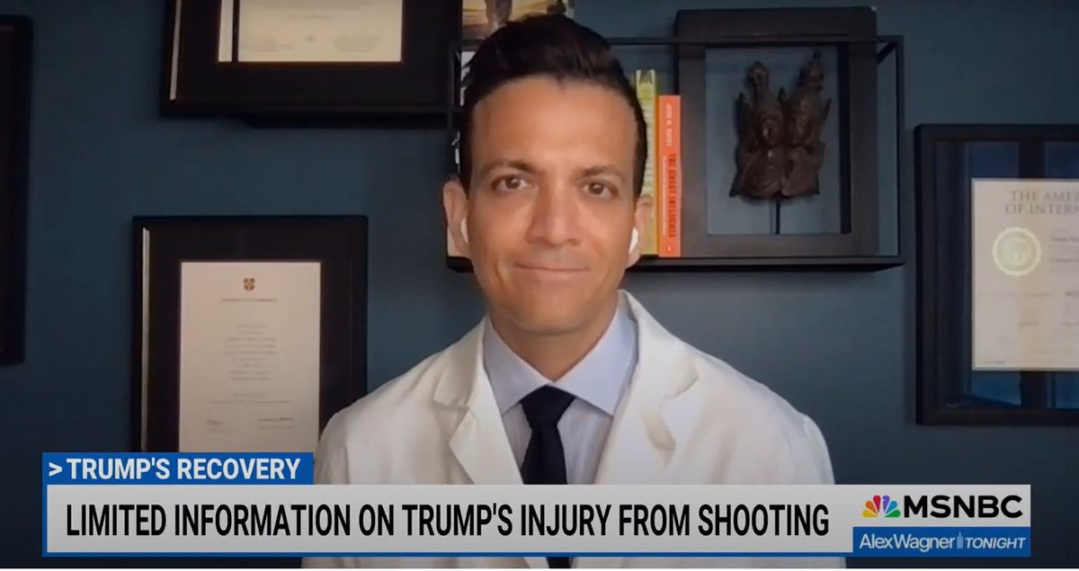 'We might not see symptoms up front': Military doctor says Trump could have brain injury