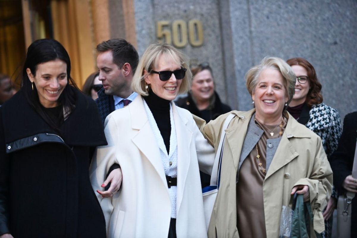 E. Jean Carroll says how she feels about the jury in Trump's hush money criminal case