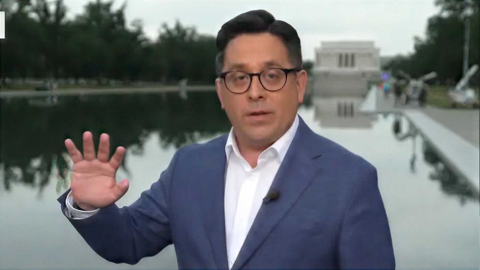 'We checked': New CBS Reflecting Pool probe finds 'no sign' of Trump knife slash