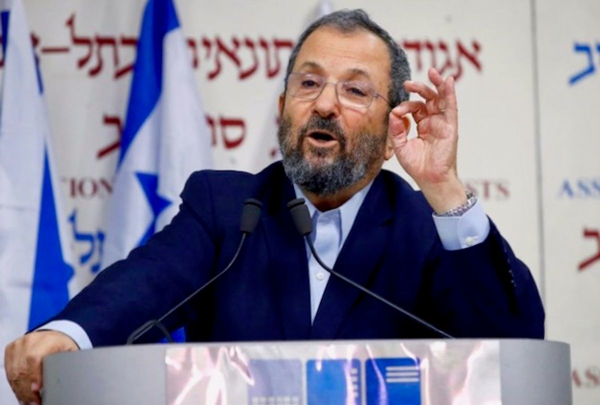 Israel's former PM Ehud Barak: 'Netanyahu doesn't have the trust of the people'