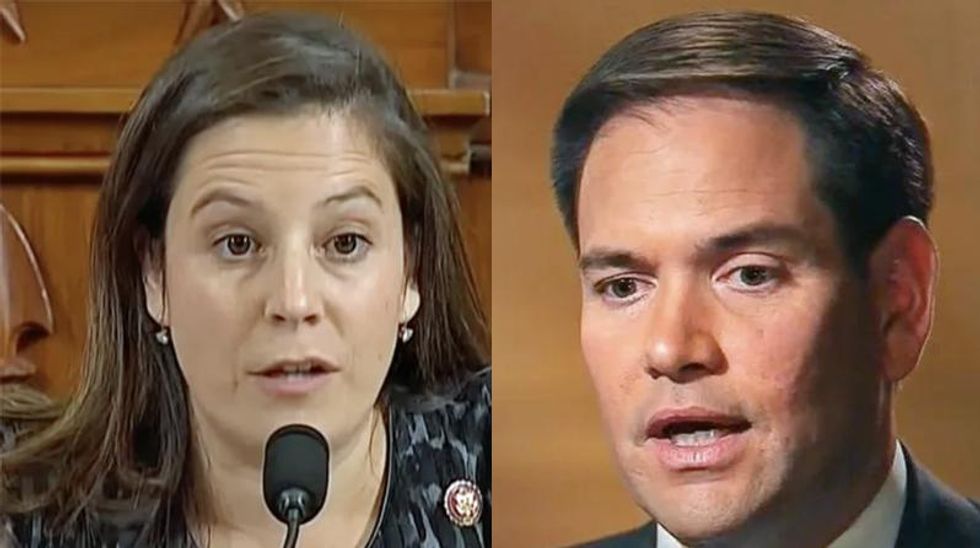 Steve Schmidt goes scorched earth on 'titanic frauds' Elise Stefanik and Marco Rubio in brutal takedown