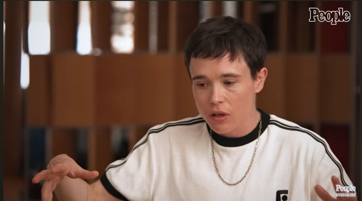 Elliot Page accuses big-name actor of hurling homophobic threats
