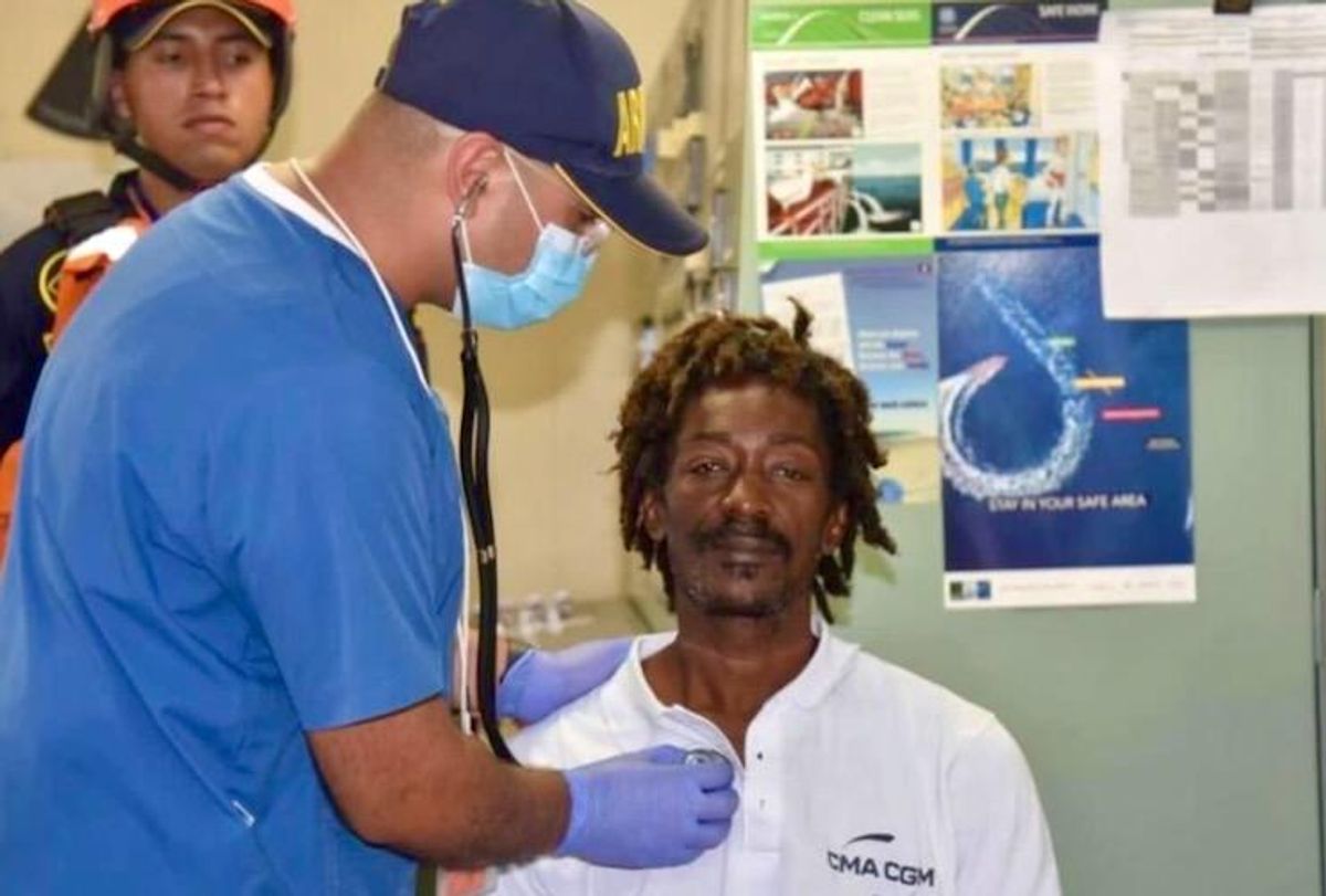 Man lost at sea says he survived on ketchup for 24 days