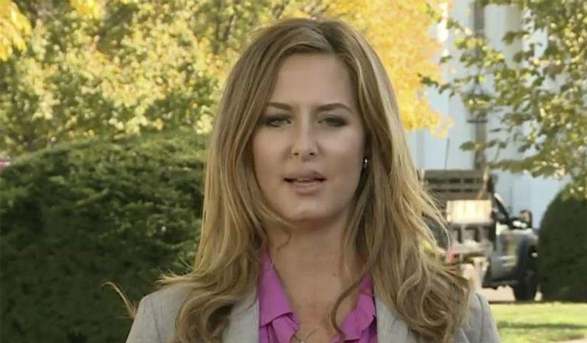 Newsmax White House reporter busted for false claim vaccines contain Satan-linked ‘bioluminescent markers’ to ‘track’ you