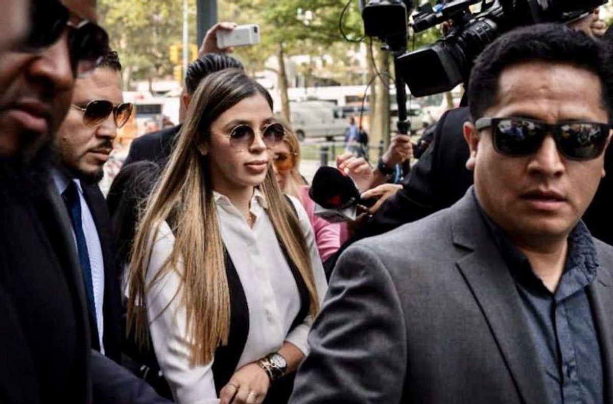 Wife of drug king 'El Chapo' sentenced to three years in prison