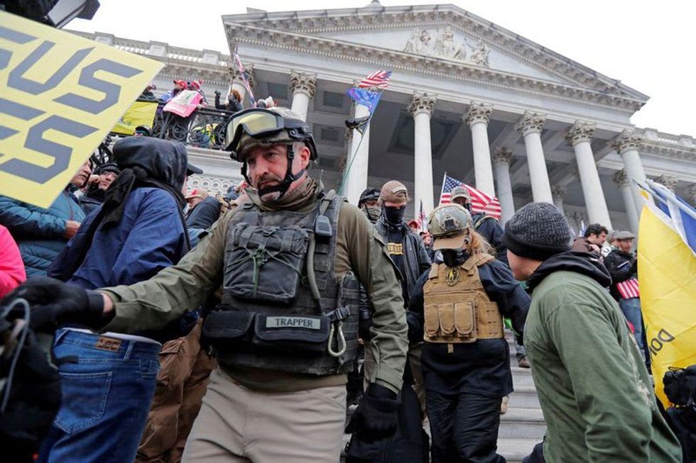 Oath Keepers stashed weapons at hotel near Capitol ahead of Jan. 6 riot: Prosecutors