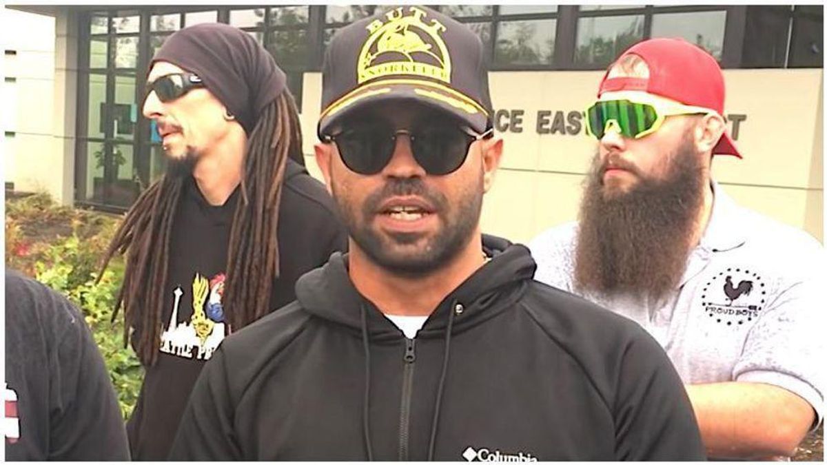 Proud Boys leader pleads guilty to setting DC church's Black Lives Matter banner on fire