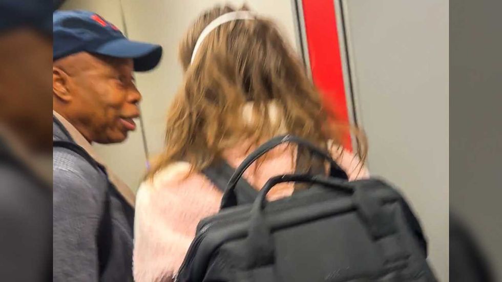 Video catches Eric Adams after he allegedly threatens to punch woman 'in the face'