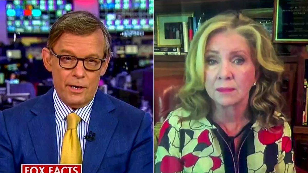 'Let me stop you there': Fox News host scolds Marsha Blackburn for Trump-Biden comparison