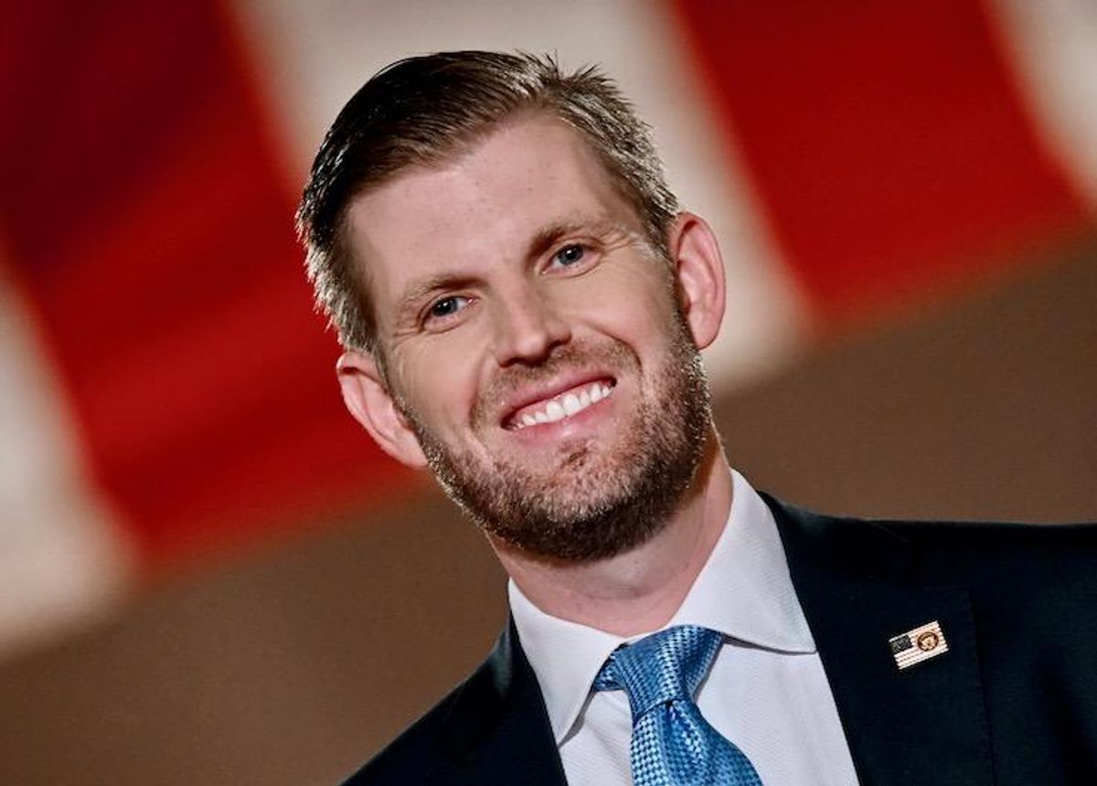 Eric Trump was ‘unbothered’ his father’s lies could lead to violence on Jan. 6: report