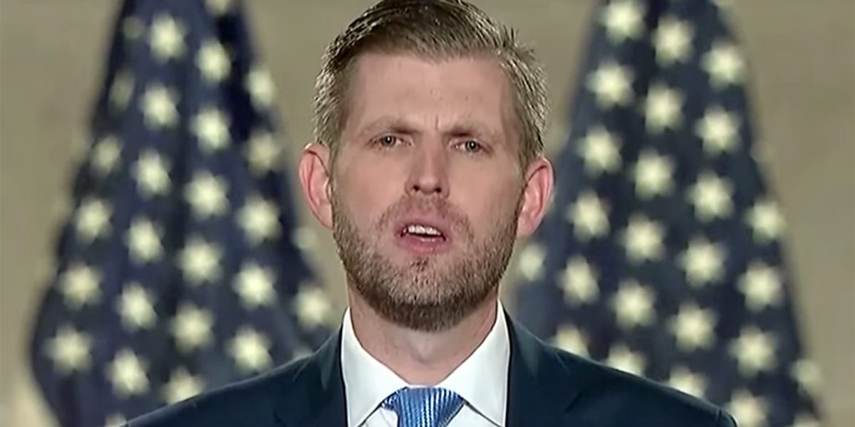 'What was he doing?': Expert slams Eric Trump's 'pouring concrete' excuse